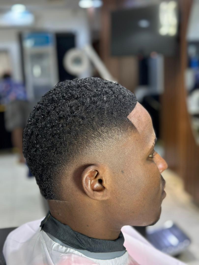 Natural Afro Blowout